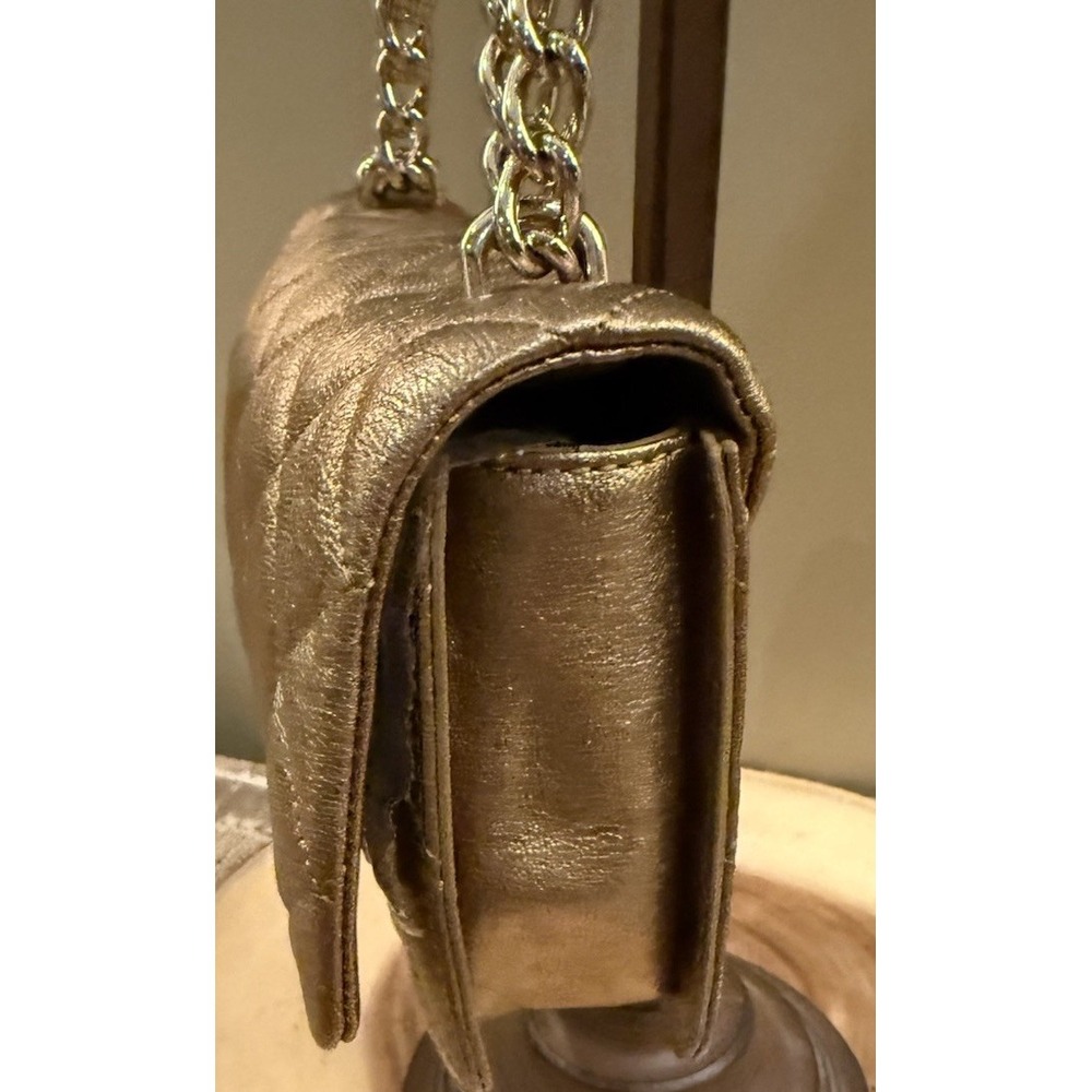 Kate Spade Gold Quilted Leather Mini Emerson Place Vivenna Crossbody Bag - Picture 10 of 15